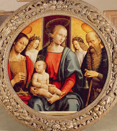 Virgin and Child by Pietro Perugino